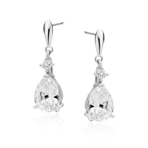 Cercei argint lungi cu pietre DiAmanti Z1591E-DIA (Argint 925‰ 2,9 g.) Cercei argint lungi cu pietre DiAmanti Z1591E-DIA (Argint 925‰ 2,9 g.)